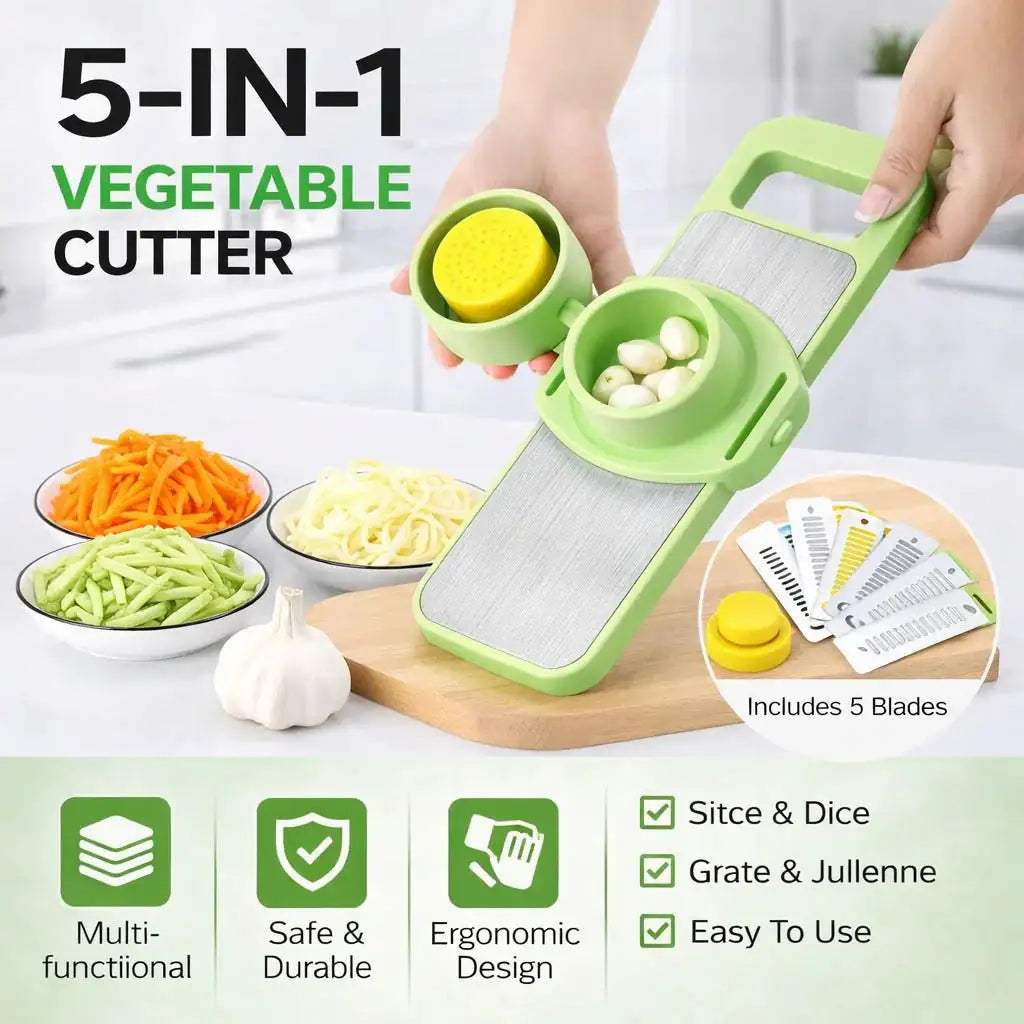 Multi-Function Vegetable Cutter ویجیٹیبل کٹر (imported)
