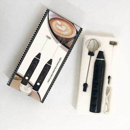 2 in 1 High Quality USB Rechargeable Coffee Maker & Egg Beater