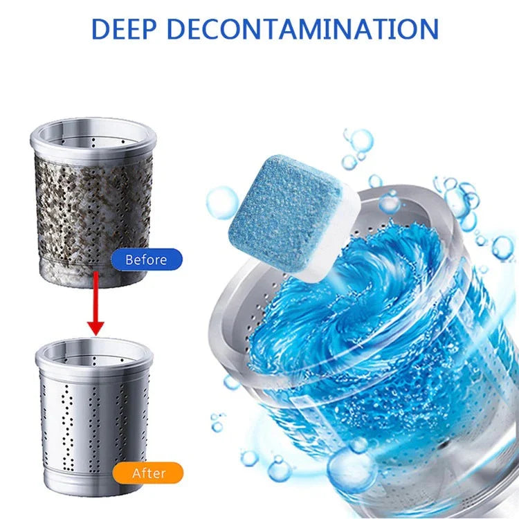 Washing Machine Cleaning Tablets واشنگ مشین کلینر (imported)