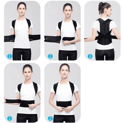 Posture Belt, Posture Corrector Belt, Back Support Belt, Back Pain Relief Shoulder Back Support Belt